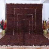 Handmade Moroccan Berber rug, size 150 x 260 cm