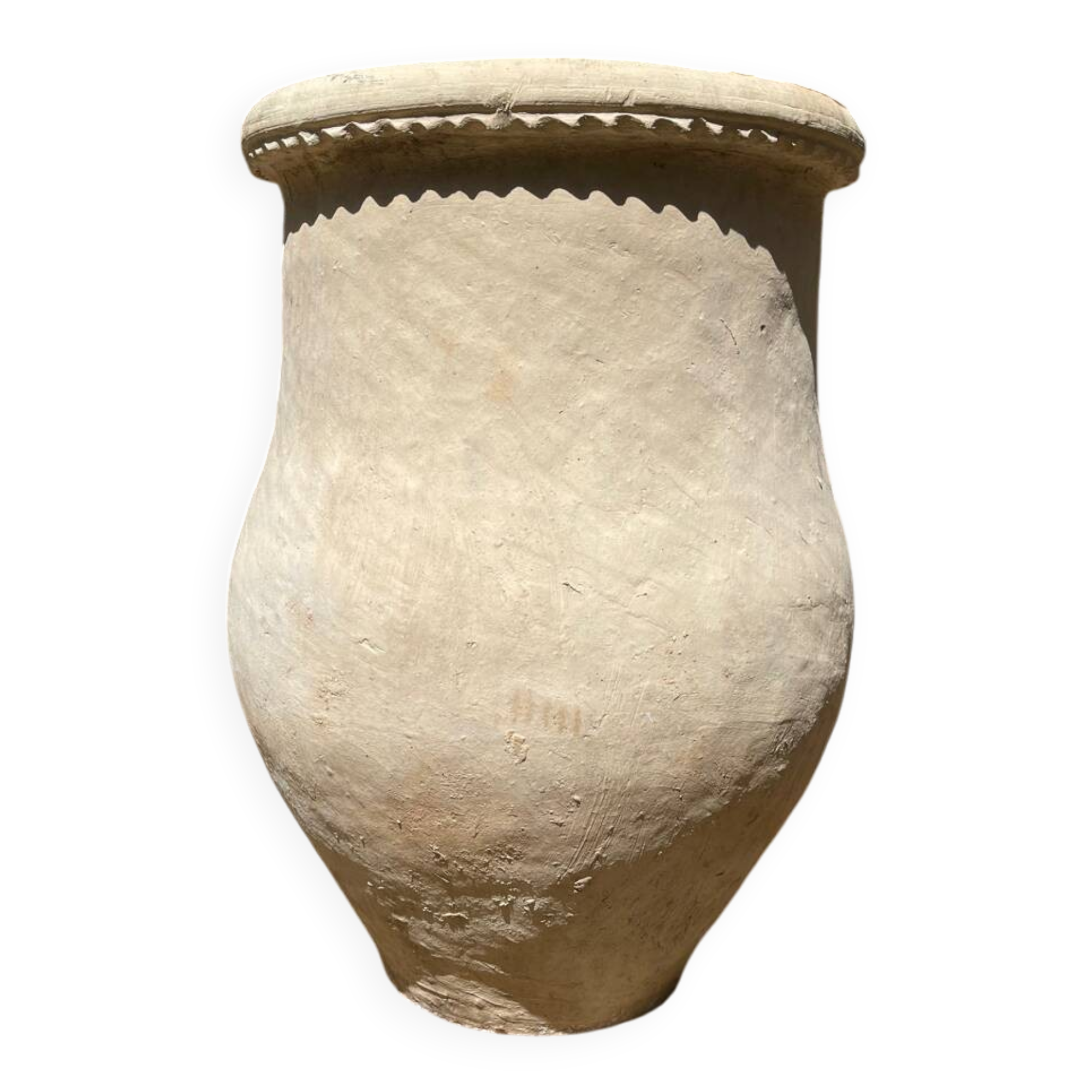 Terracotta pot jar