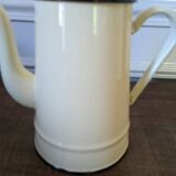 Enameled teapot