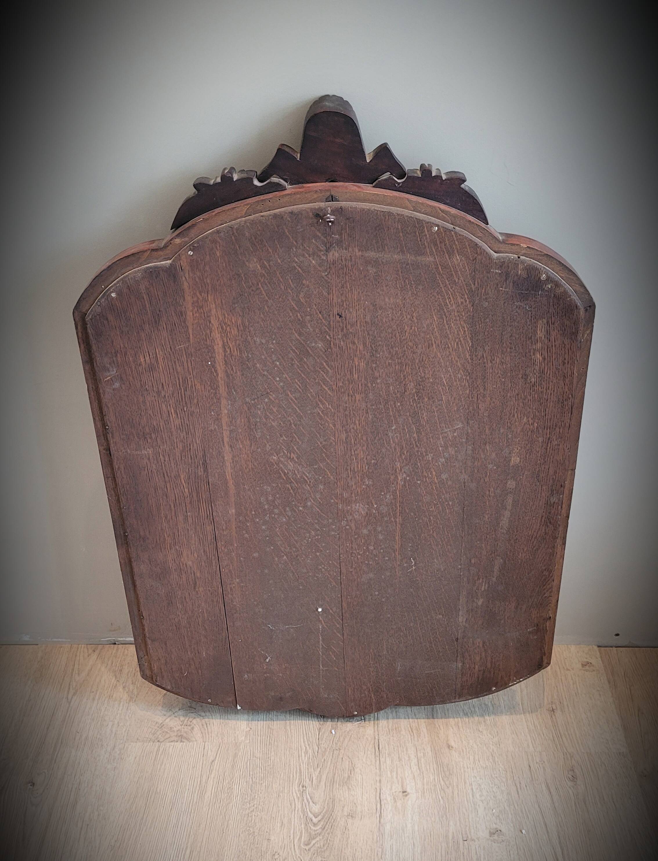 62x92 wooden totem mirror