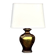 Large Deknudt lamp in varnished gold brass, 1970s.