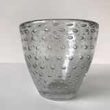Daum Nancy France, bubble vase, circa 1930.