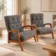 Pair of vintage armchairs by Jean-René Caillette for Steiner – Design f