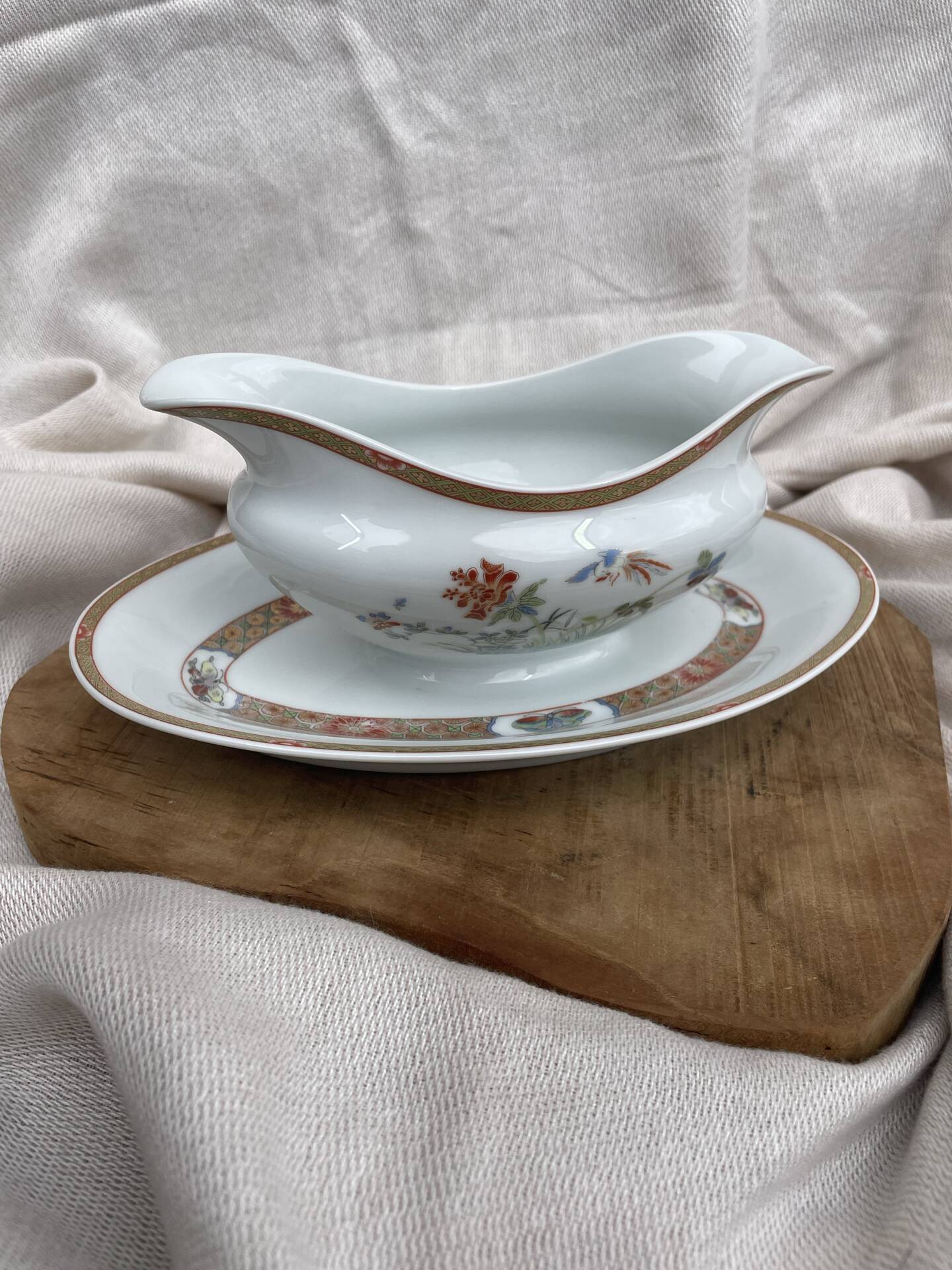 Sauceboat Bernardaud Limoges "Masterpiece"