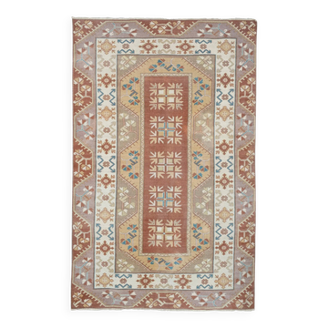 Tapis Oushak turc vintage 155x237 cm