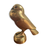 Brass paperweight press falcon design