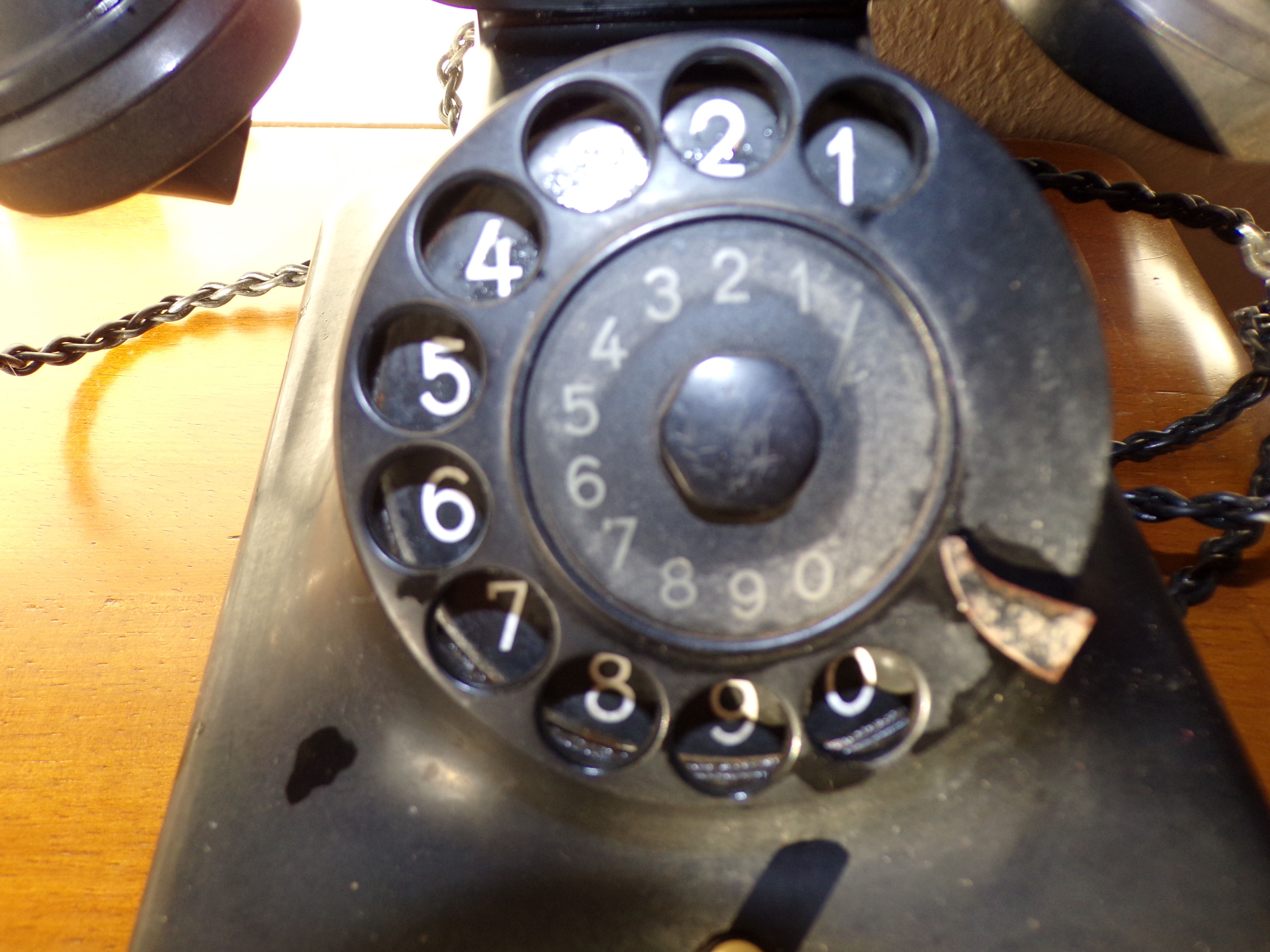 Siemens bakelite phone 40/50s
