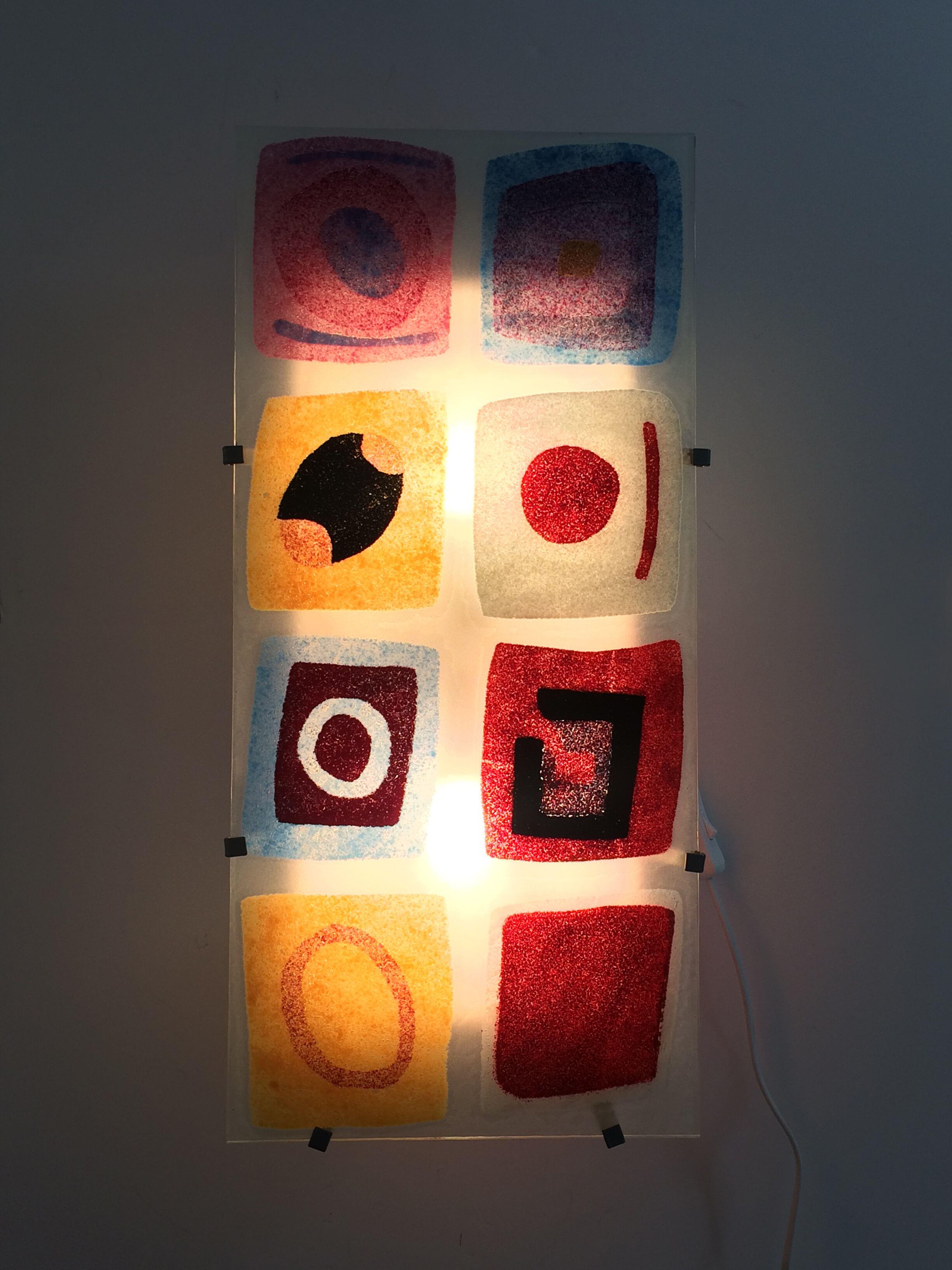 Ikea Gyllen vintage wall applique. Year 90