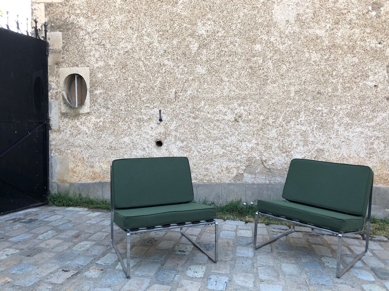 Kho Liang Le 1927-1975 pair of armchairs