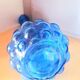 Carafe italienne Empoli bleue 1970