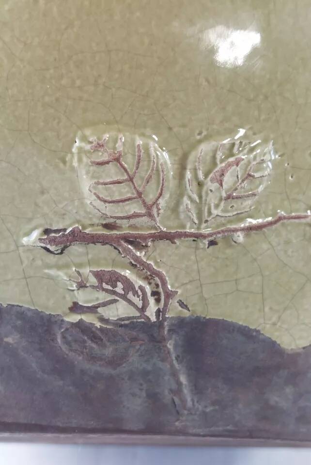 Old large vase / pot, ceramic, Jean Massier, from Vallauris