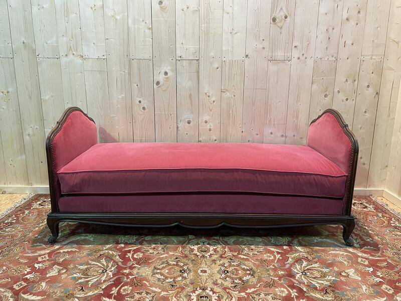 Bed - Bench - Louis XV style sofa