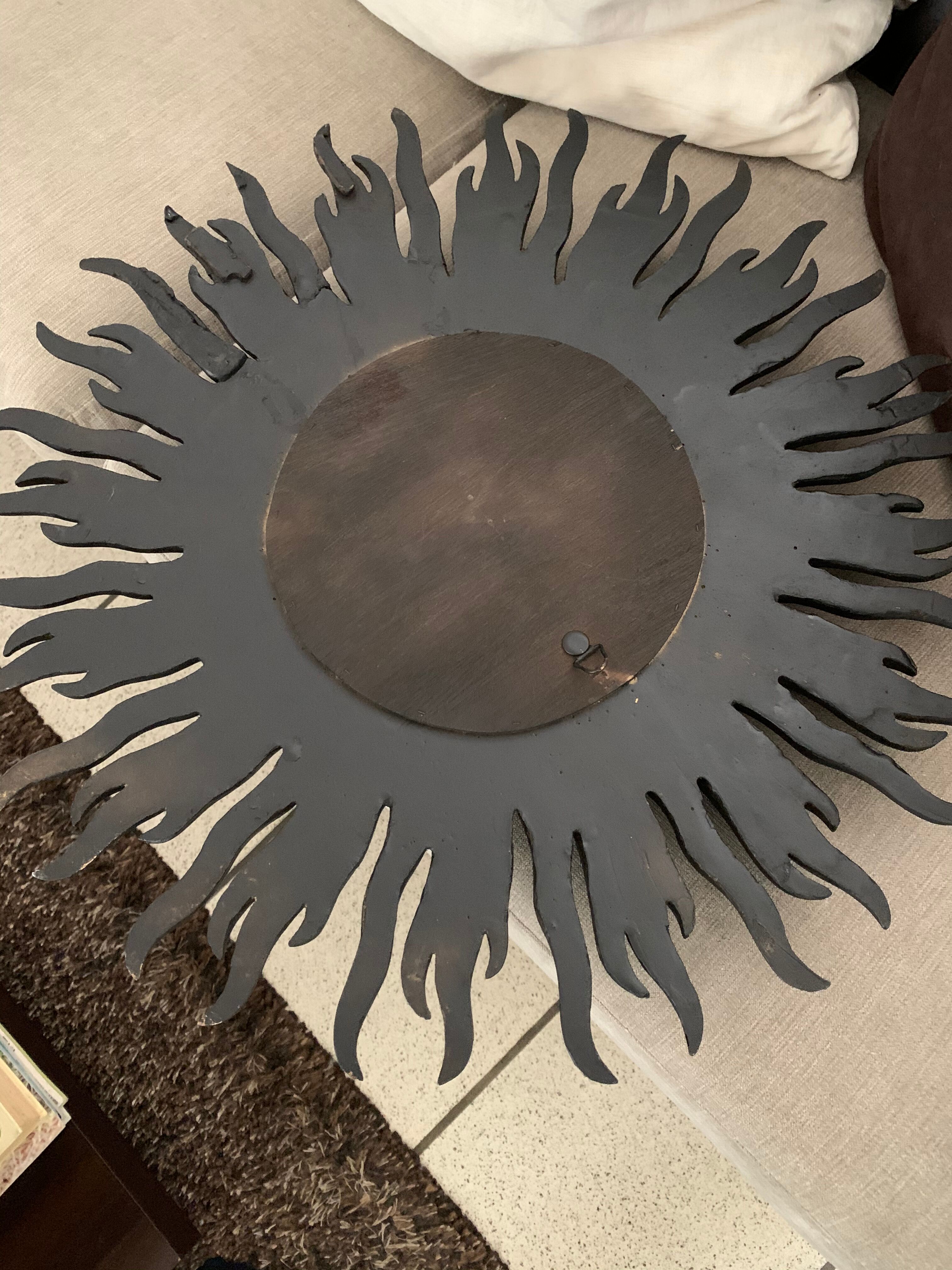 Miroir sorcière noir 55cm
