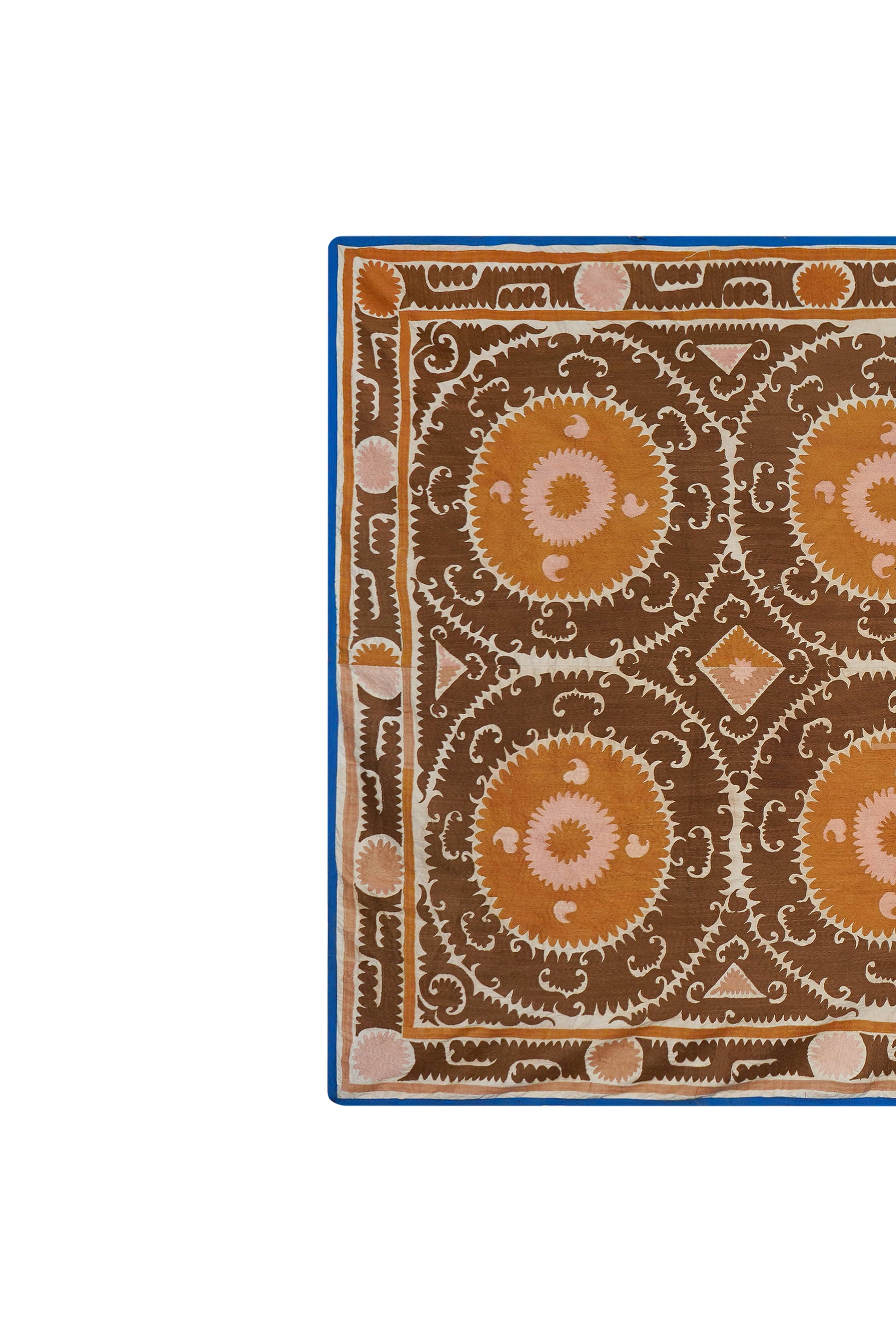 Hand-knotted rug, vintage Turkish rug 230x370 cm