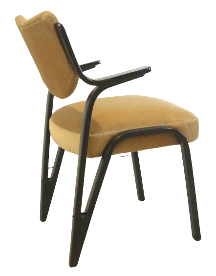 Vintage mid century schwingsessel 'fehrbellin'