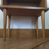 Bedside table feet pencils