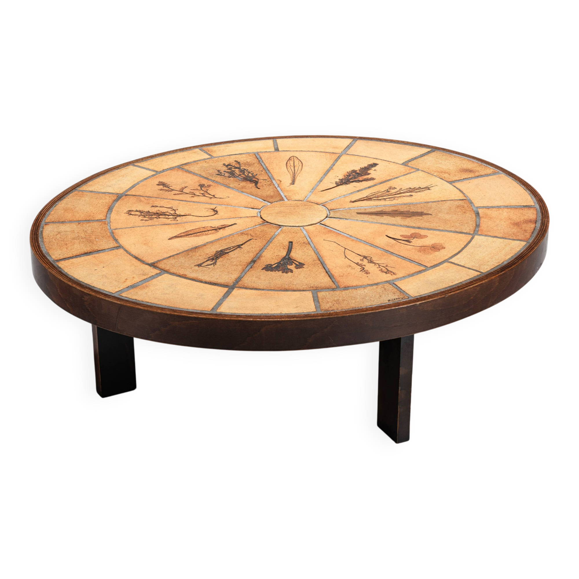 ‘Les Herbiers’ coffee table by Roger Capron