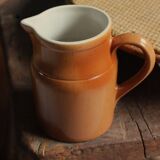 Digoin pitcher in vintage stoneware