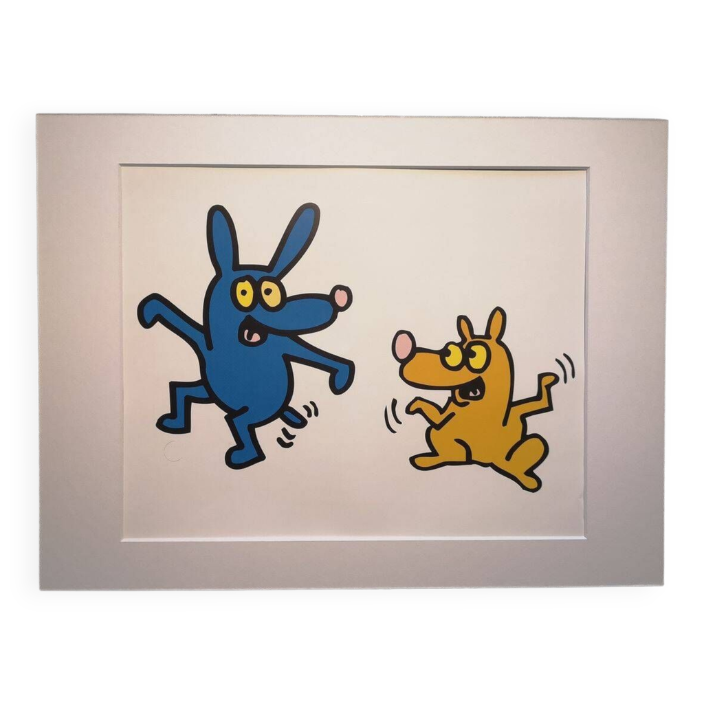 Keith Haring Animals