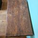 XVIIth century oak table brutalist style