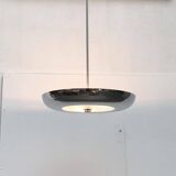Mid-century Art Deco glass pendant light