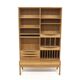 Scandinavian oak bookcase "MTP", Marian Grabinski, IKEA, Sweden, 1960