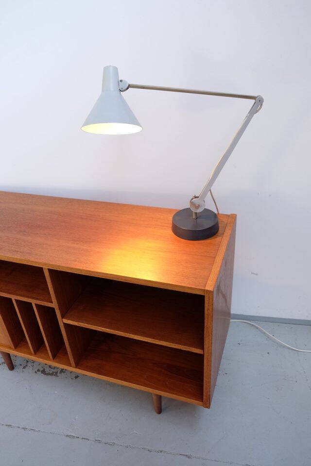 Vintage Kaiser table lamp, 1960s–70s, retro Mid-Century style.