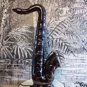 Lampe saxo céramique 1980
