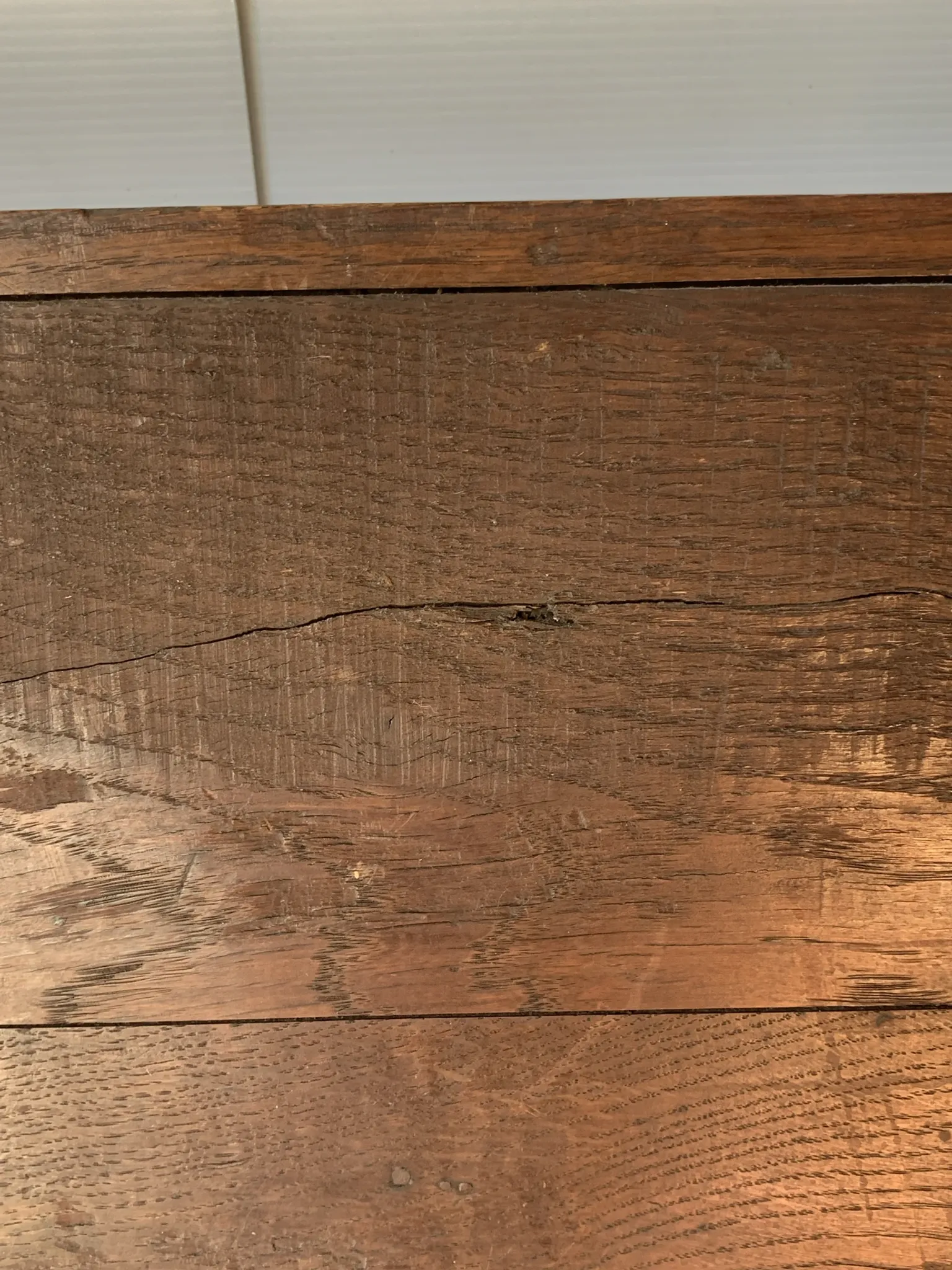 Antique wall shelf in solid oak and bronze - Rococo style XIX