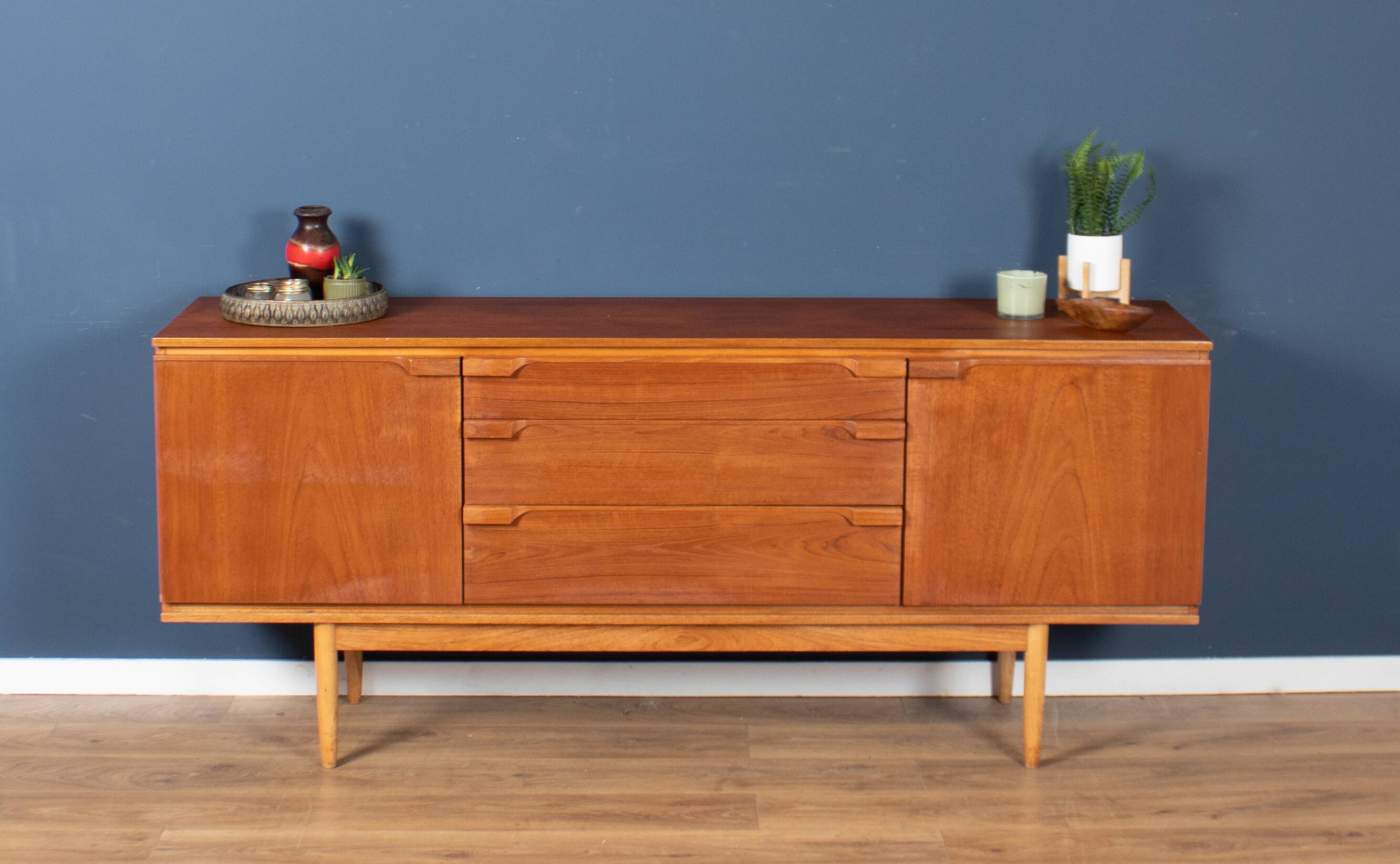 Restored Teak Retro 1960s Austinsuite Mid century Sideboard