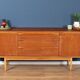 Restored Teak Retro 1960s Austinsuite Mid century Sideboard