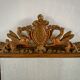 Mirror Napoleon III, gilded with pediment - 105x67cm