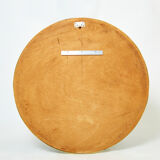 Cristal Arte Italian brass gilded crystal mirror 1960s