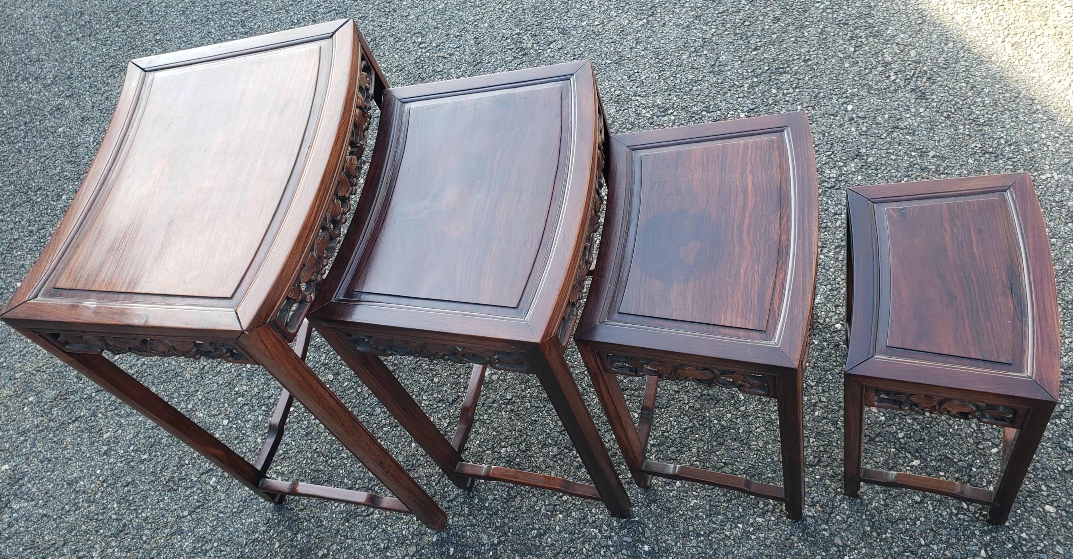 Nesting Tables Curved Tops