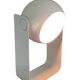 Vintage Table Lamp White Space Age Look Massive 90's design