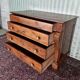 Restoration Walnut Chest of Drawers, 19th Century - Louis Style