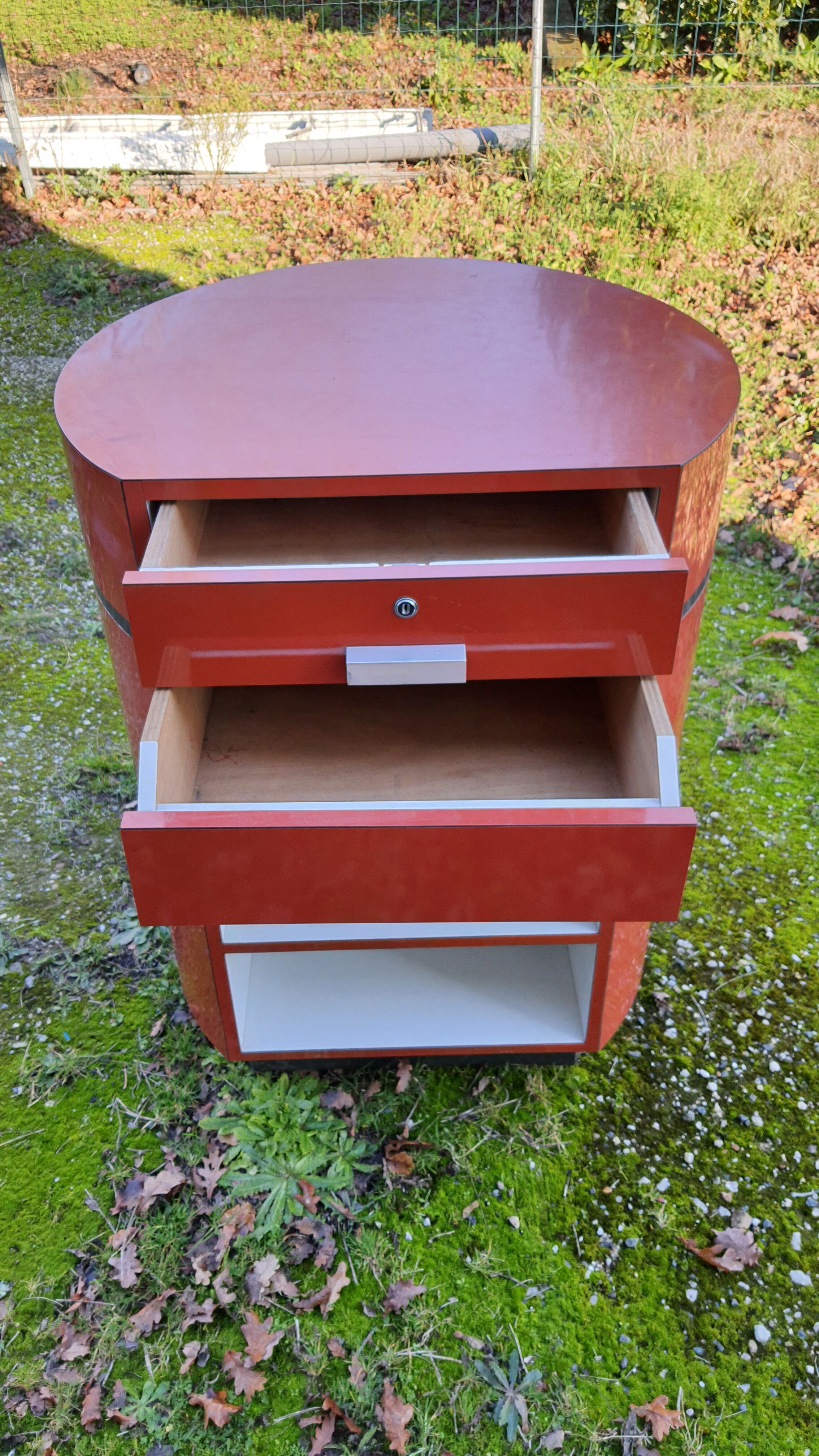 Cash desk, furniture trade, vintage