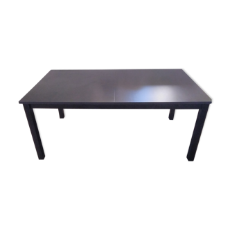 Rectangular table with extension