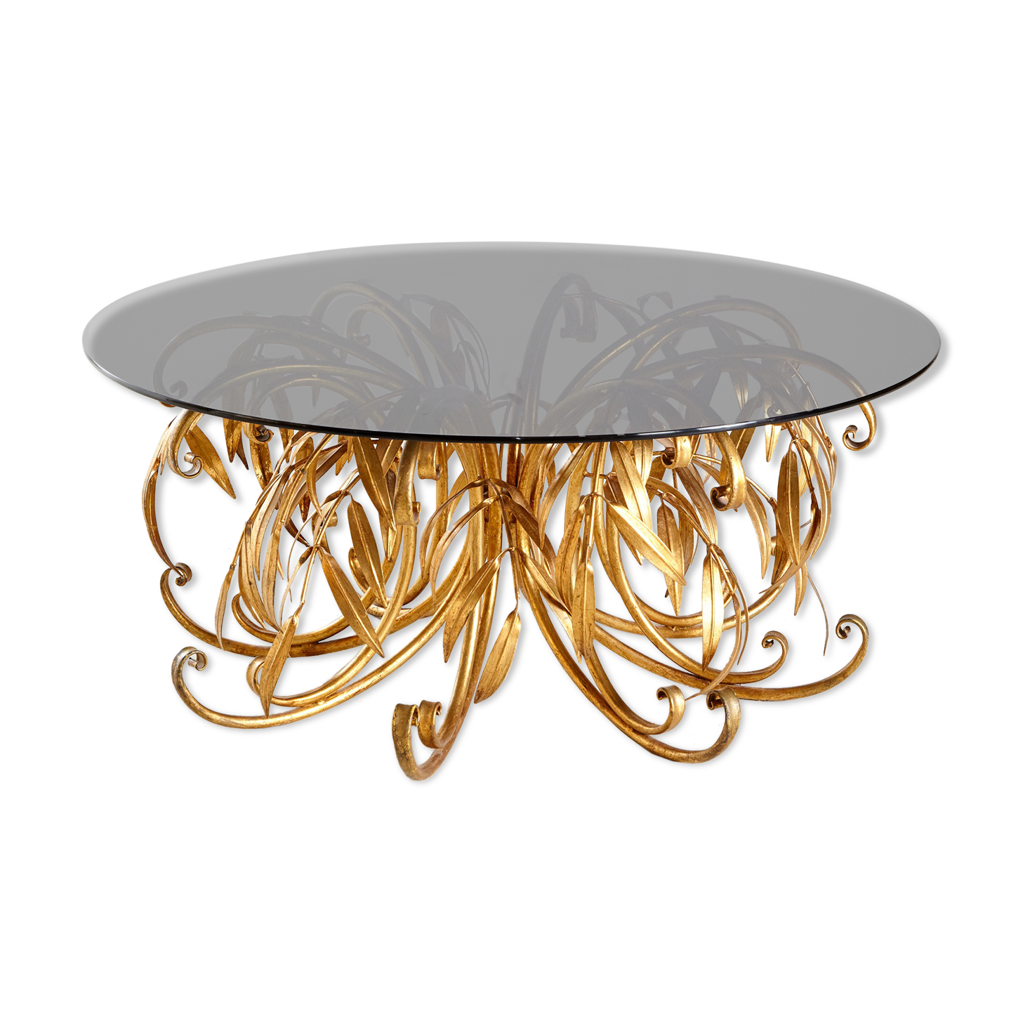 Hans Kögl brass coffee table