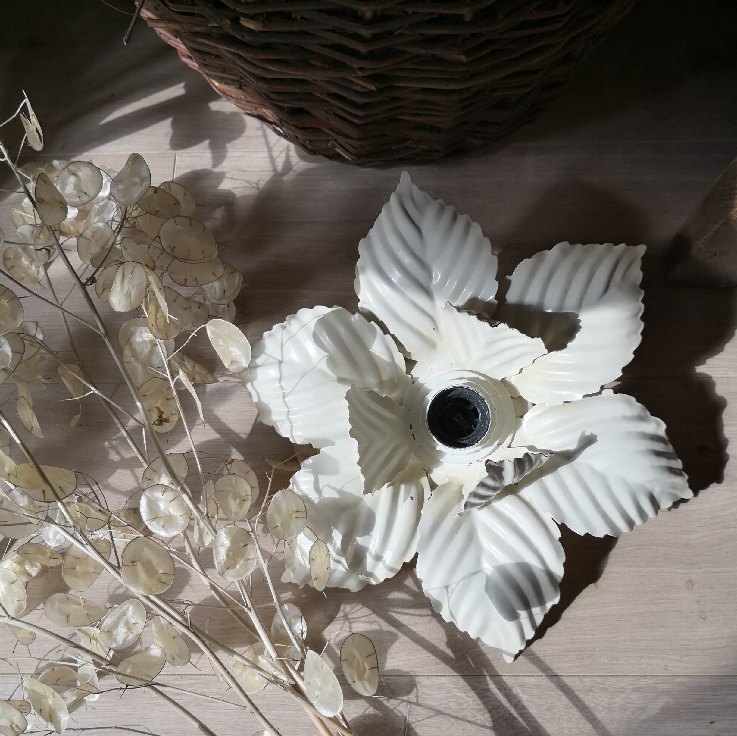 Applique fleur des années 70