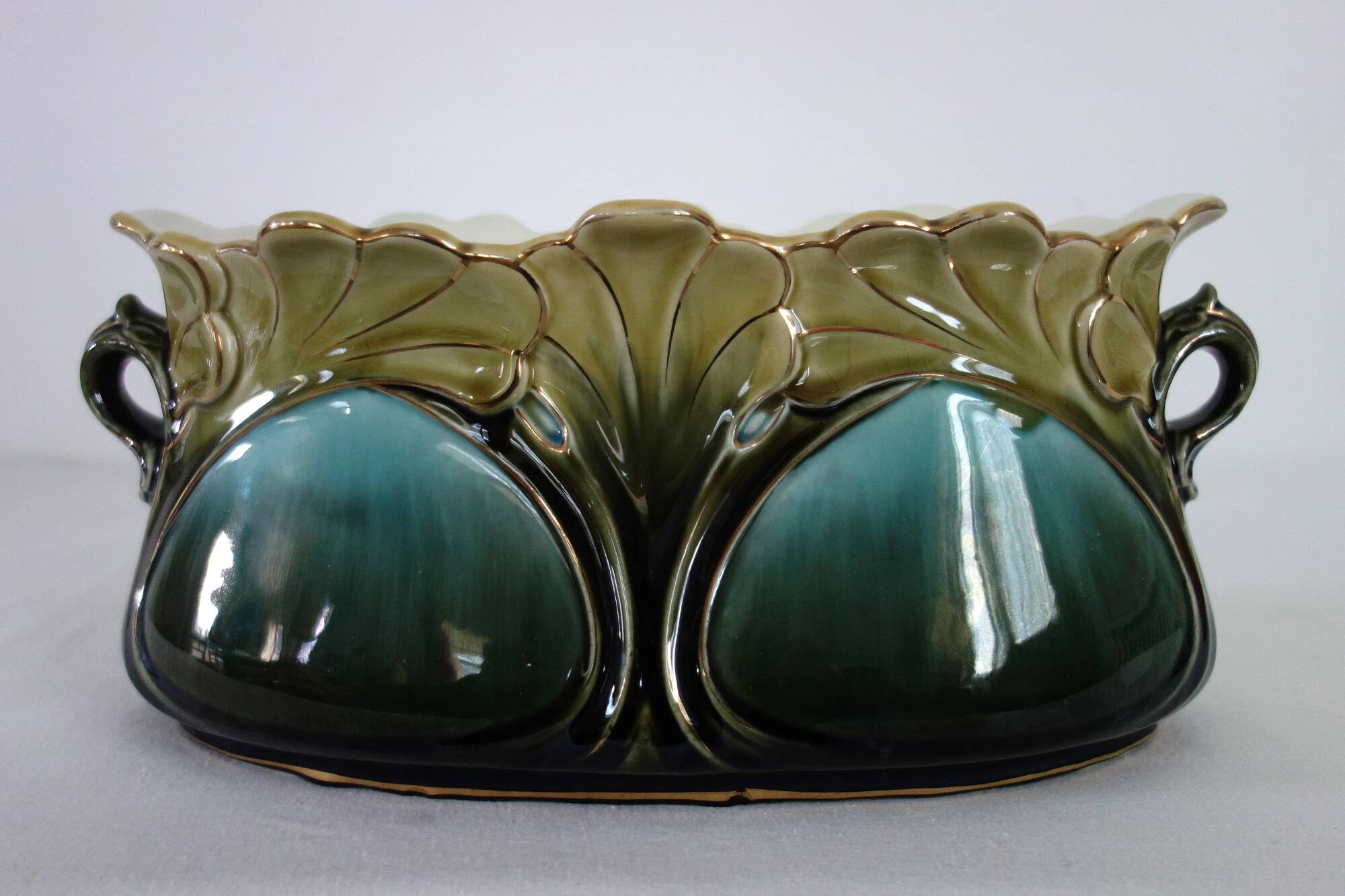 Jardinière art nouveau Gustave de Bruyn