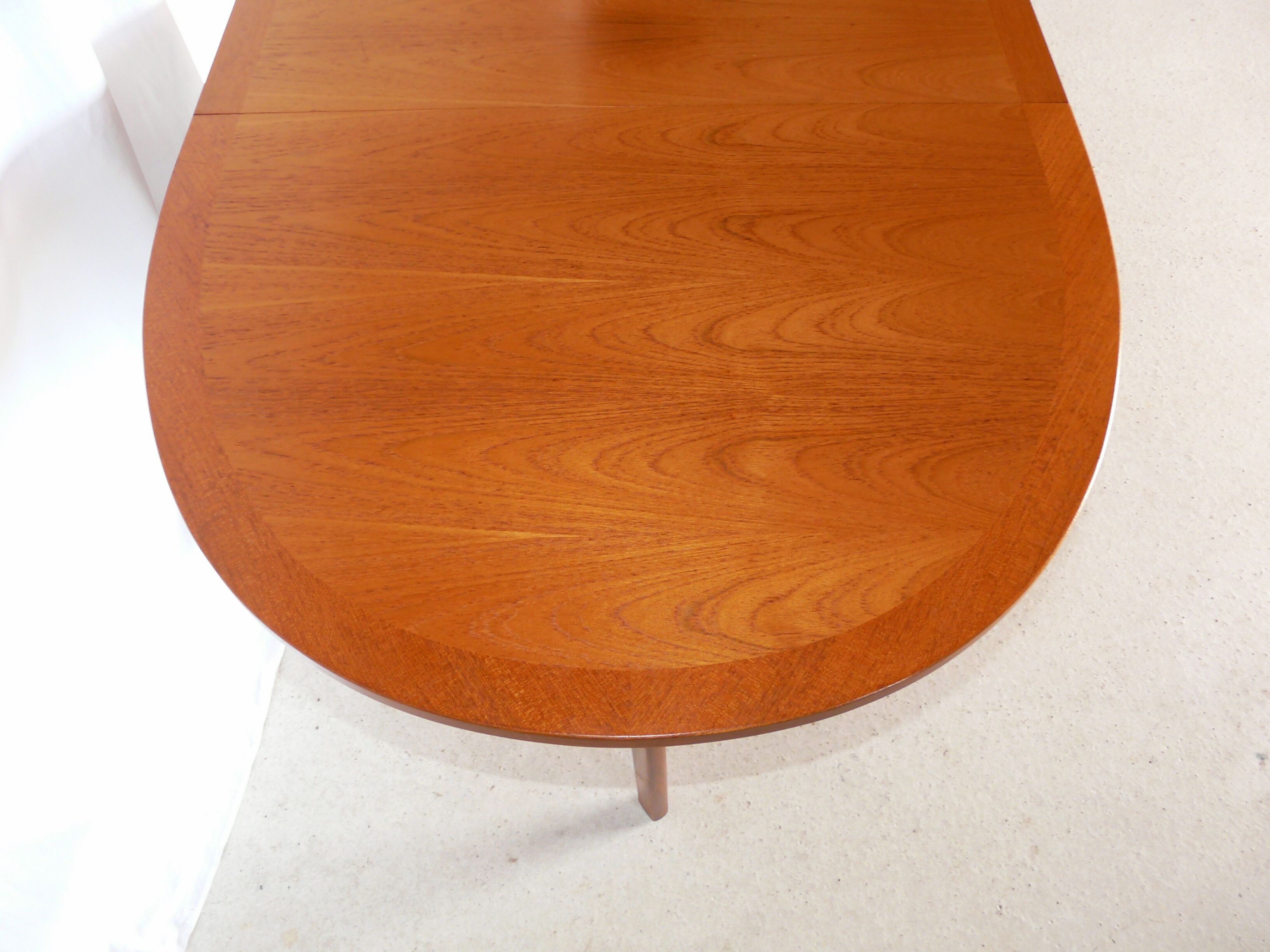 Scandinavian Nathan teak folding table