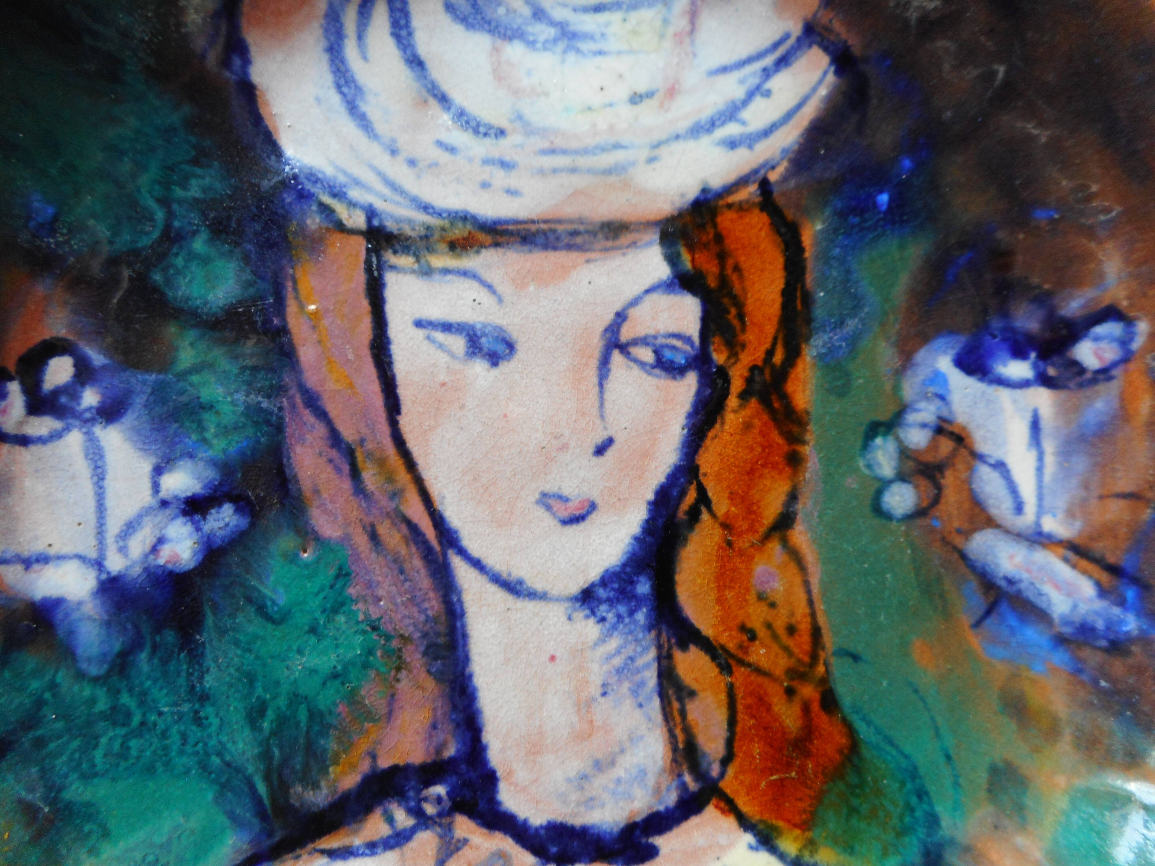 Ceramic cup "Michel Marie Poulain"