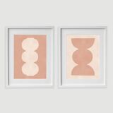 2 Handmade Framed Paintings