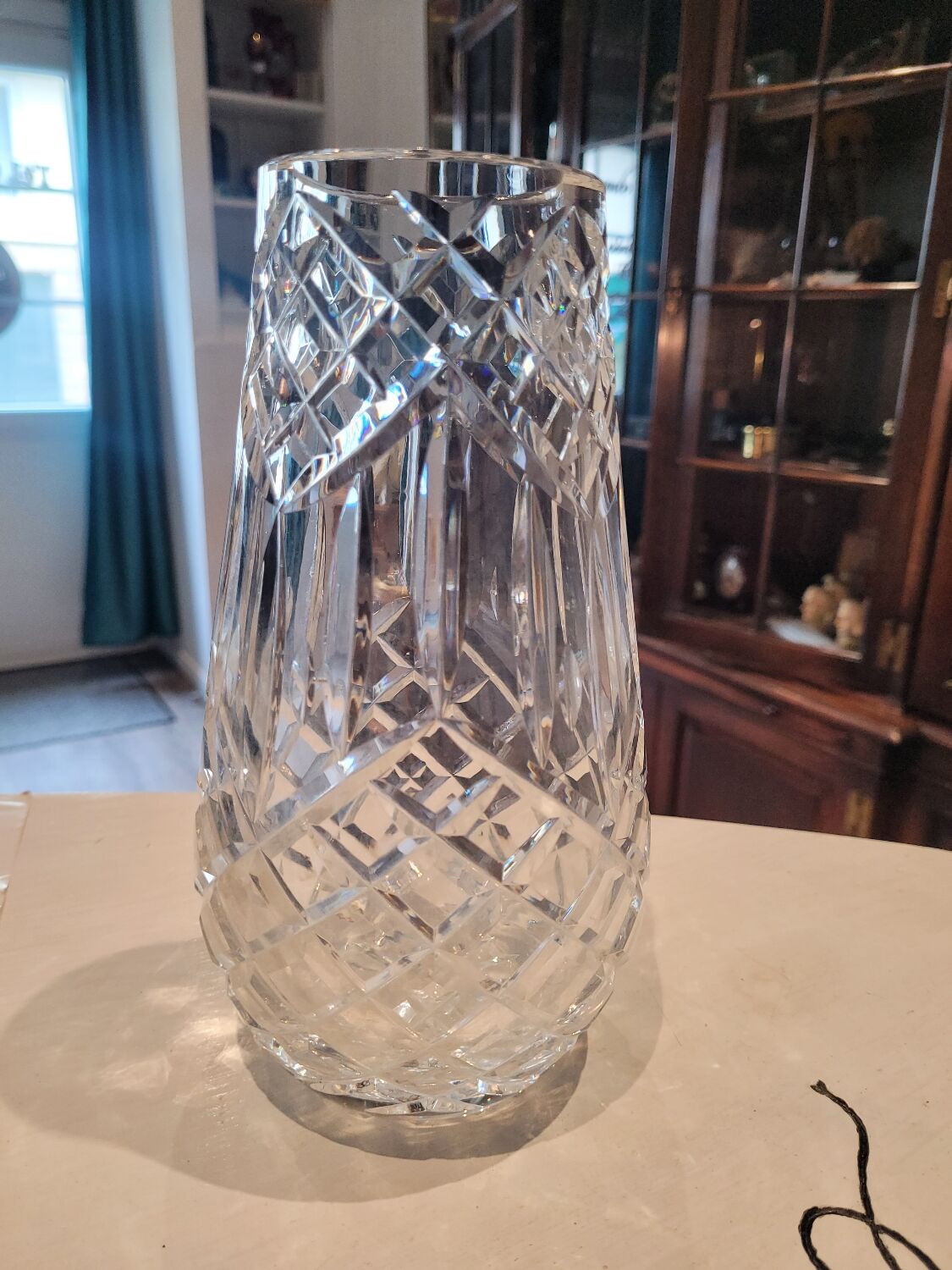 Crystal vase