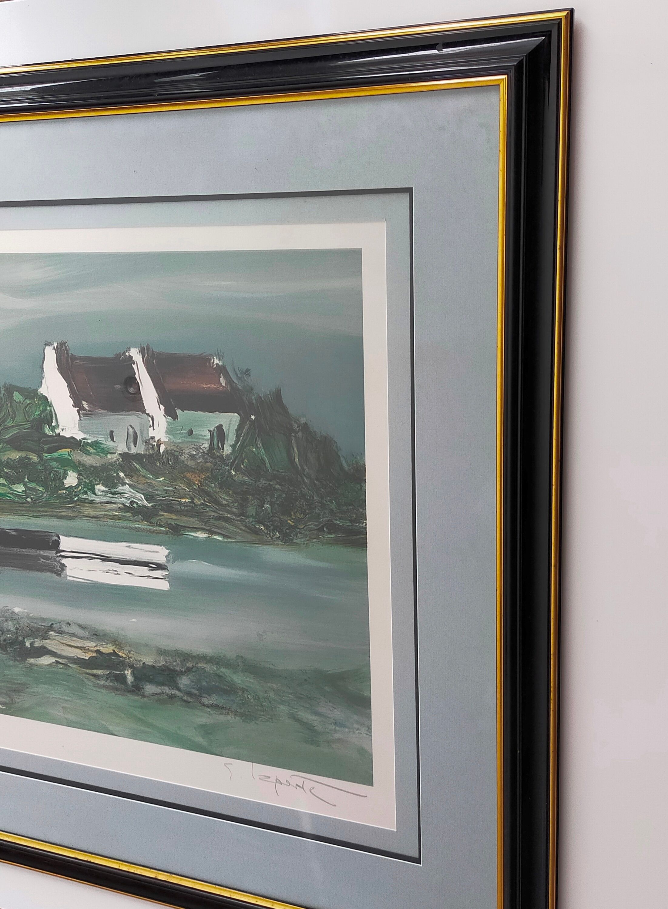 版画 ES LAPORTE lithograph 版画 ES LAPORTE lithograph 版画