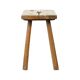 Characterful Milk Stool Solid Wood Stool Rustic