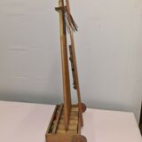 vintage wooden croquet game