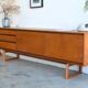 Minimalist sideboard by White & Newton 217 cm