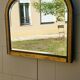 ART DECO BLACK AND GOLD MIRROR (1925-1945)